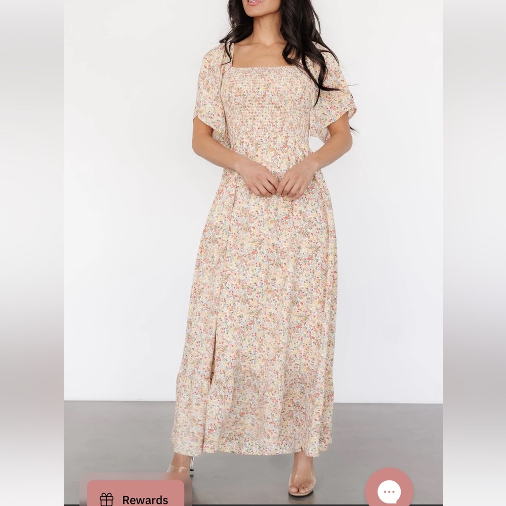 Baltic Born Floral Print Maxi Dress